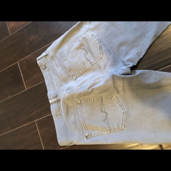 7 For All Man Kind Grey Jeans Standard - Picture 4 of 4